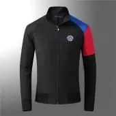 jacke tommy nouvelle collection micro chapter zip 1681 noir